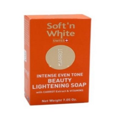 Swiss Soft’n White Carrot Intense Even Tone Beauty Soap 7oz
