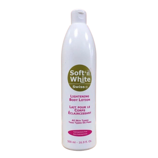 Swiss Soft'n White Lightening Body Lotion 500ml