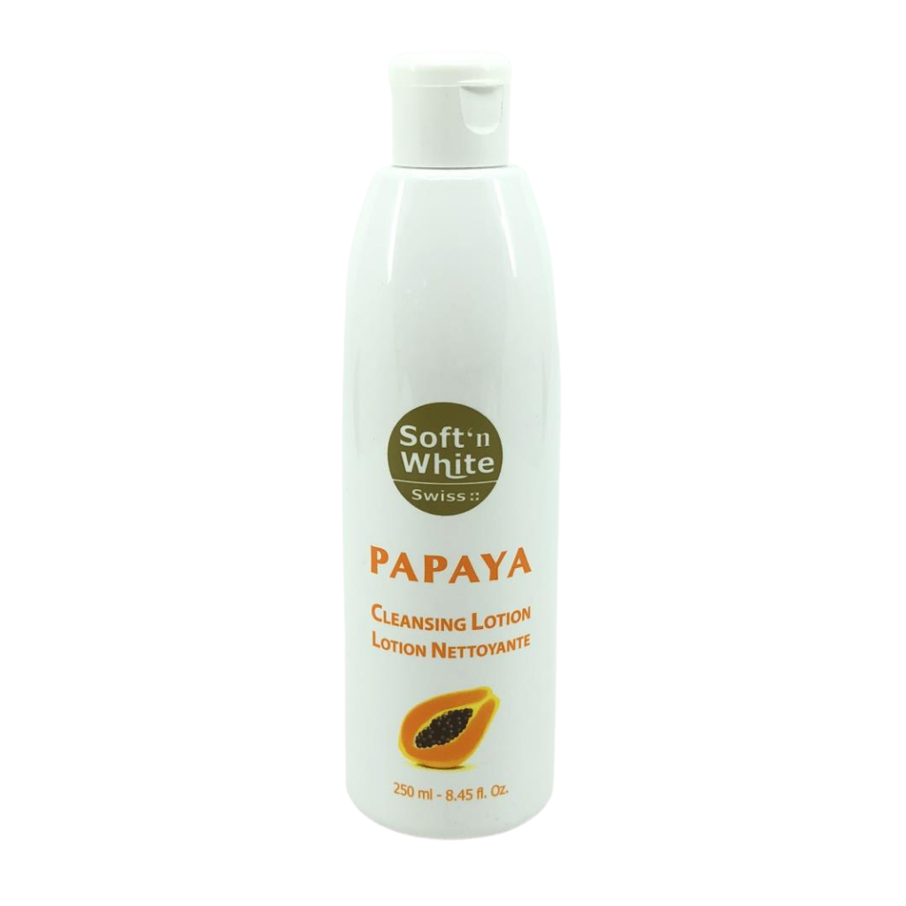 Swiss Soft'n White Papaya Cleansing Lotion 250ml