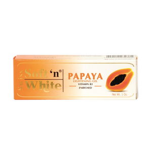 Swiss Soft’n White Papaya Lightening Gel Vitamin B3 Enriched Tube 30g