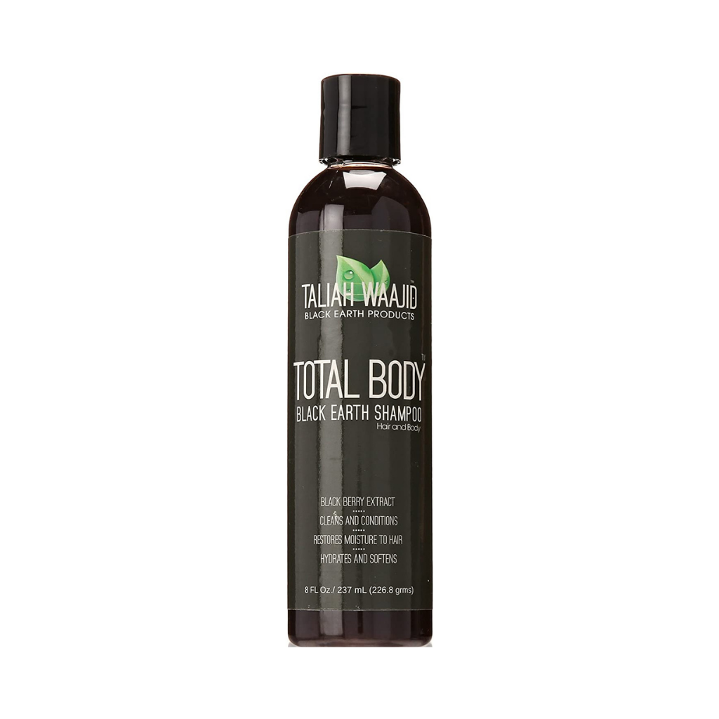 Taliah Waajid Black Earth Products Total Body Natural Black Earth Shampoo 8oz