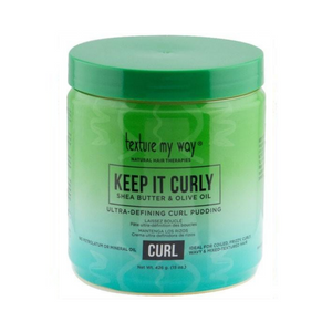 Texture My Way Keep It Curly Ultra Defining Curl Pudding 15oz