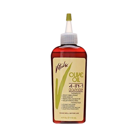 Vitale Olive Oil 4-In-1 Growth Serum 4oz