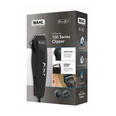 Wahl 100 Series Mains Hair Clipper Set - Black