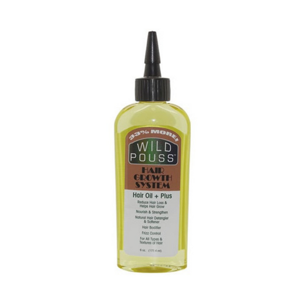 Wild Pouss Hair Growth System Hair Oil Plus 6oz